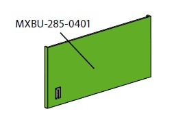 Ізоляція правої сторони 1 TXN500 - MXBU-285-0401-RAL6018